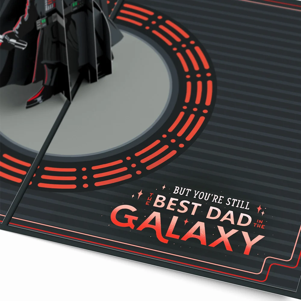 Lovepop Star Wars Darth Vader Your Powers Are Weak Pop-Up Card - Image 3