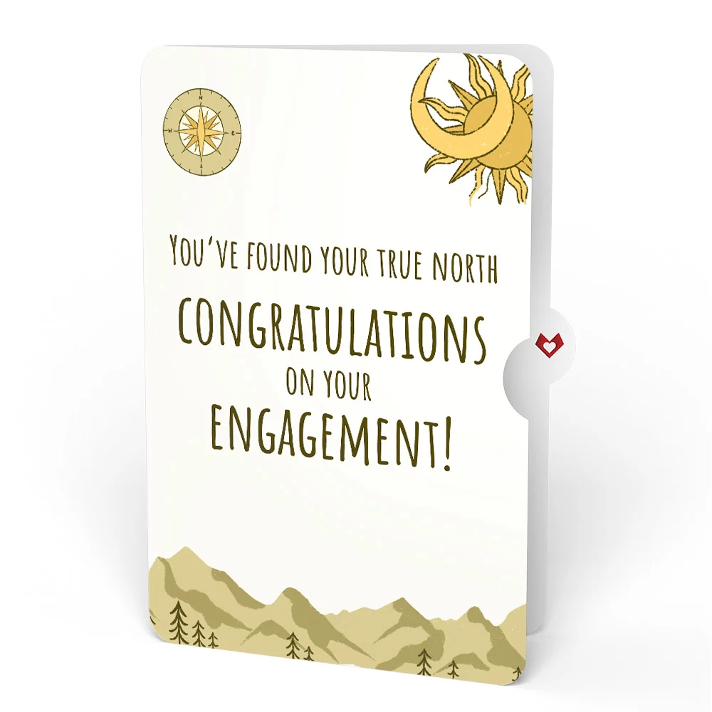 Lovepop Guiding Compass Engagement Pop-Up Card and Sentiment Set - Image 4