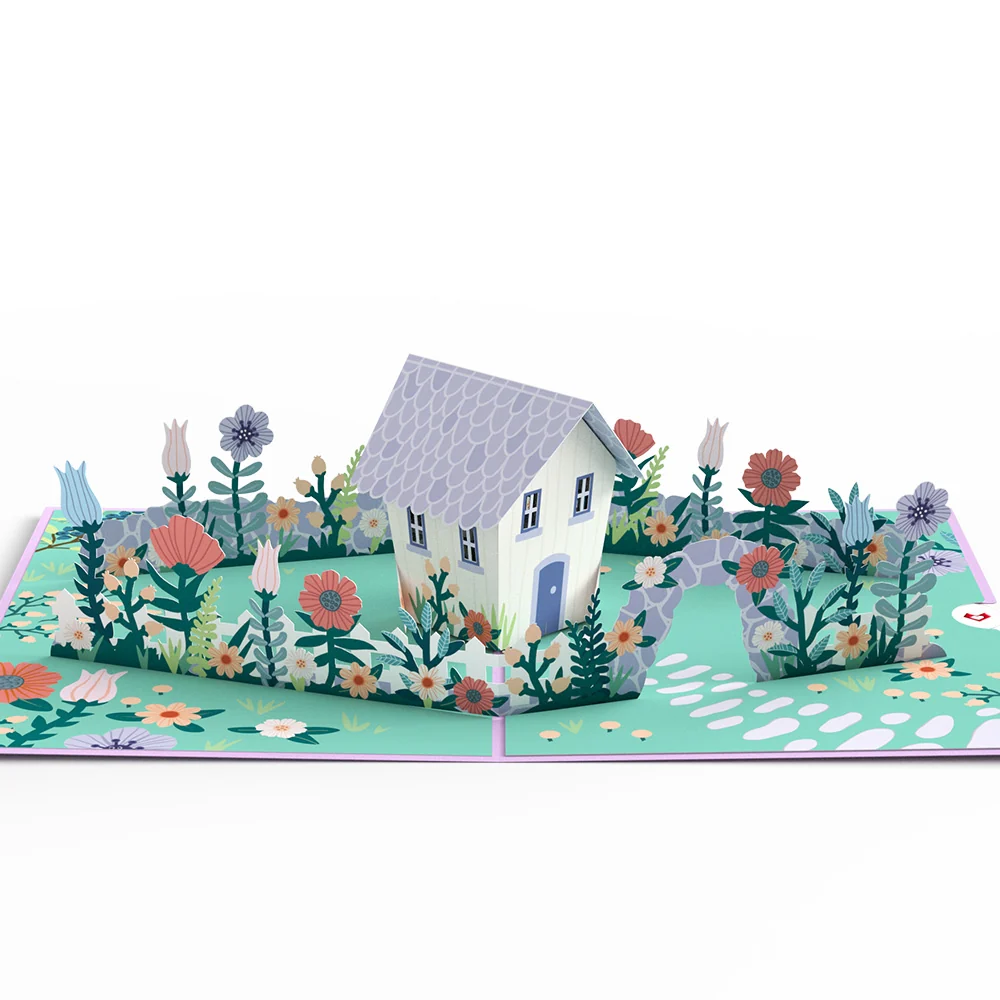 Lovepop Charming Cottage Pop-Up Card - Image 3