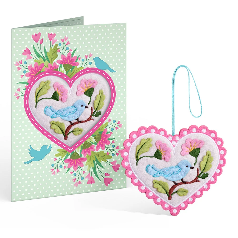 Lovepop Wings of Wonder HeartFelt Charm Card 5-Pack - Image 16