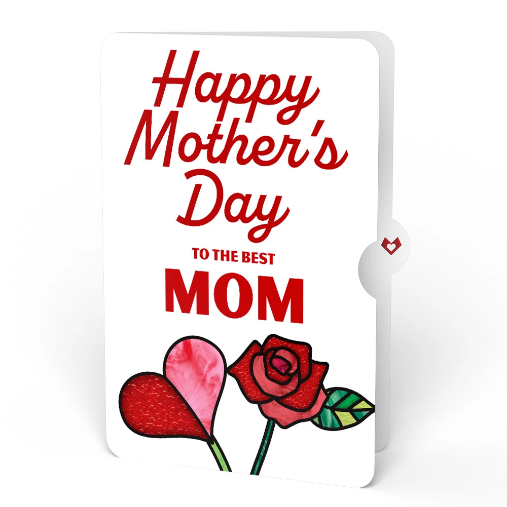 Lovepop Everlasting Rose Mother’s Day HeartFelt Charm Card and Sentiment Set for Mom - Image 4