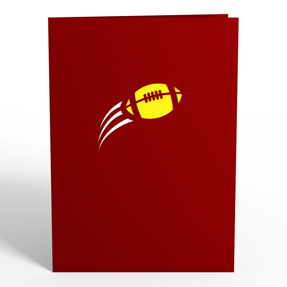 Lovepop Football Touchdown Pop-Up Card - Image 4