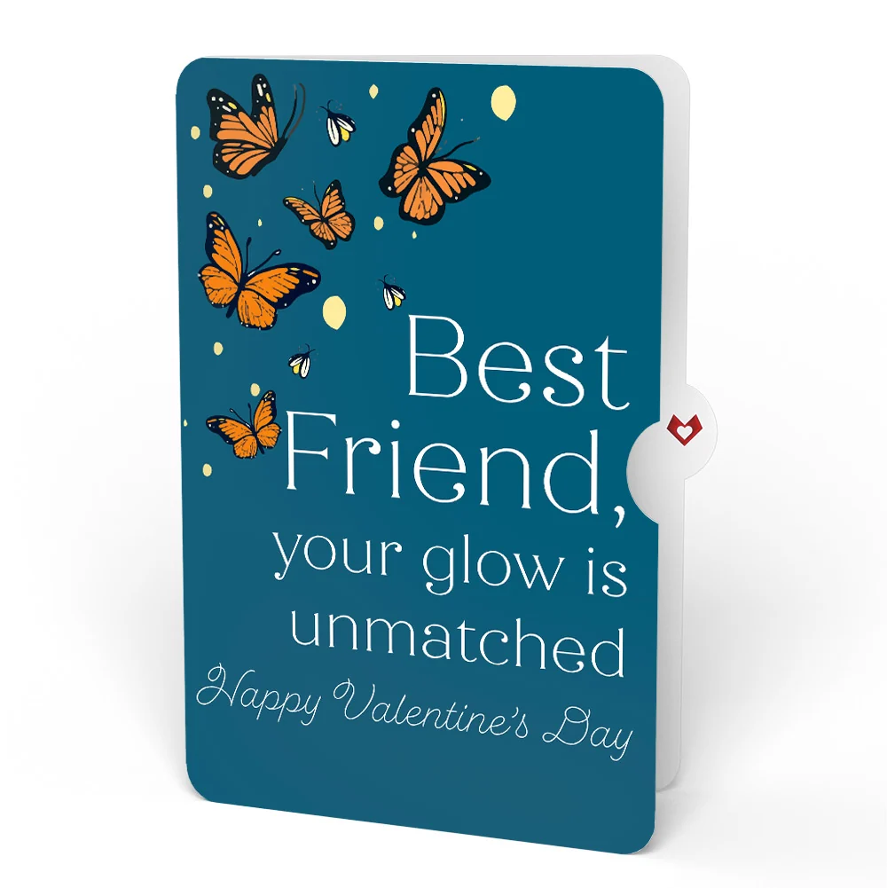 Lovepop Thinking of You Butterfly Jar Valentine Light-Up Pop-Up Card and Sentiment Set for Best friend - Image 4