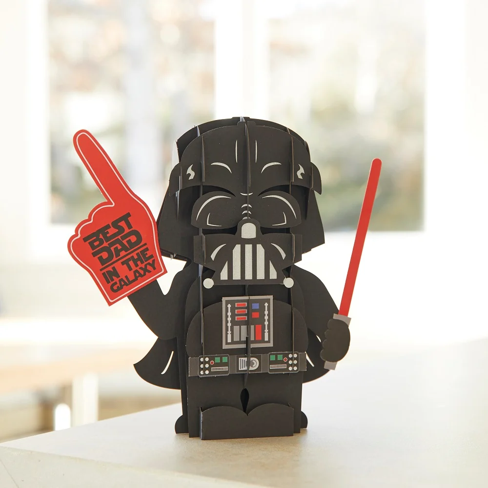 Lovepop Star Wars Darth Vader Best Dad Giant Pop-Up Gift Scale - Image 3