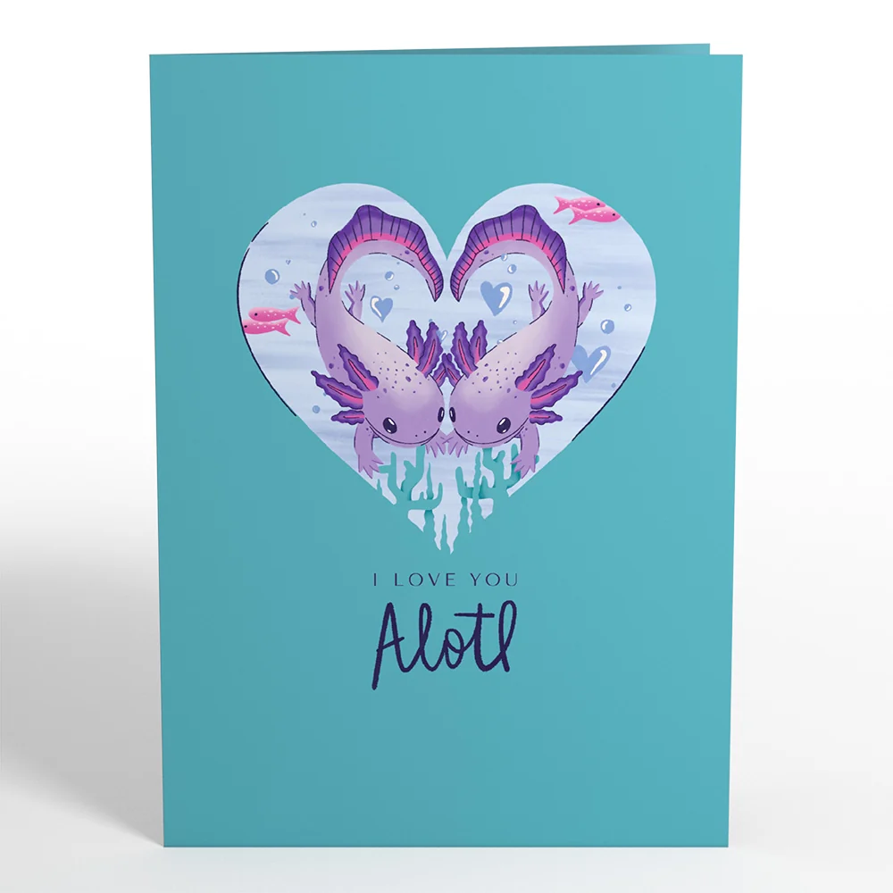 Lovepop Love You A-Lotl Pop-Up Card - Image 4