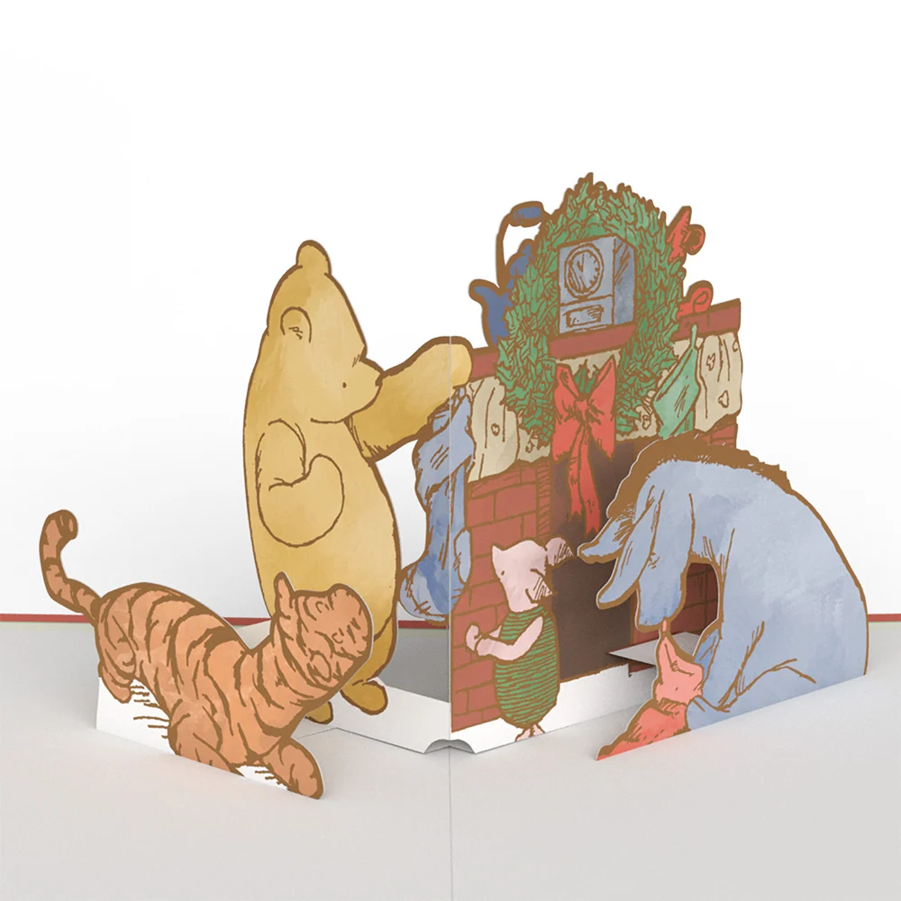 Lovepop Disney’s Winnie the Pooh Holiday Box Set (Assorted 12-Pack): Paperpop Card - Image 6