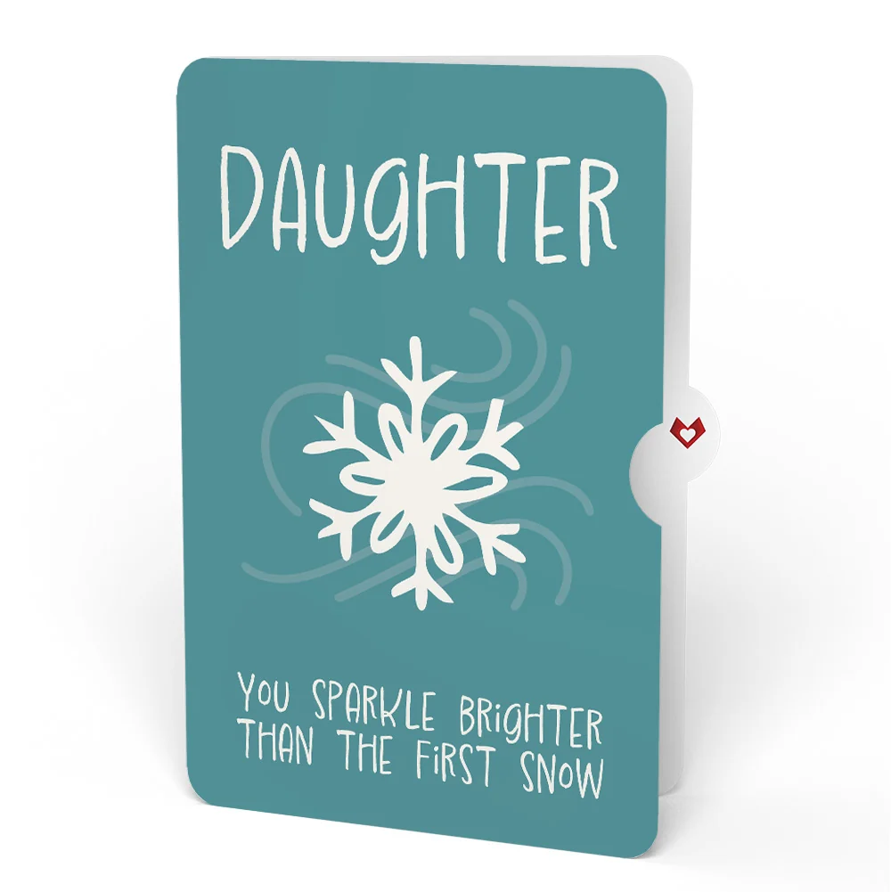 Lovepop Snowy Owl Winter Pop-Up Card and Sentiment Set for Daughter - Image 4