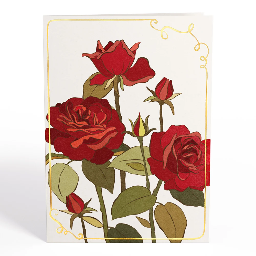 Lovepop I Love You Roses Pop-Up Card & Suncatcher Bouquet Bundle - Image 4
