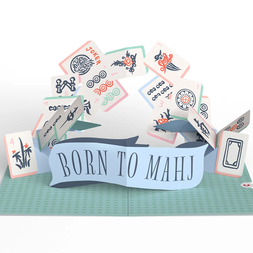 Lovepop Crack Bam Dot Mahjong Pop-Up Card - Image 2