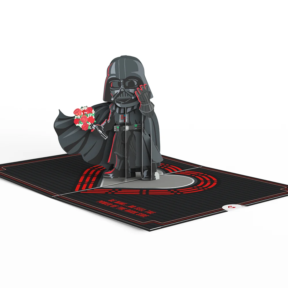 Lovepop Star Wars Darth Vader Be Mine Pop-Up Card - Image 4
