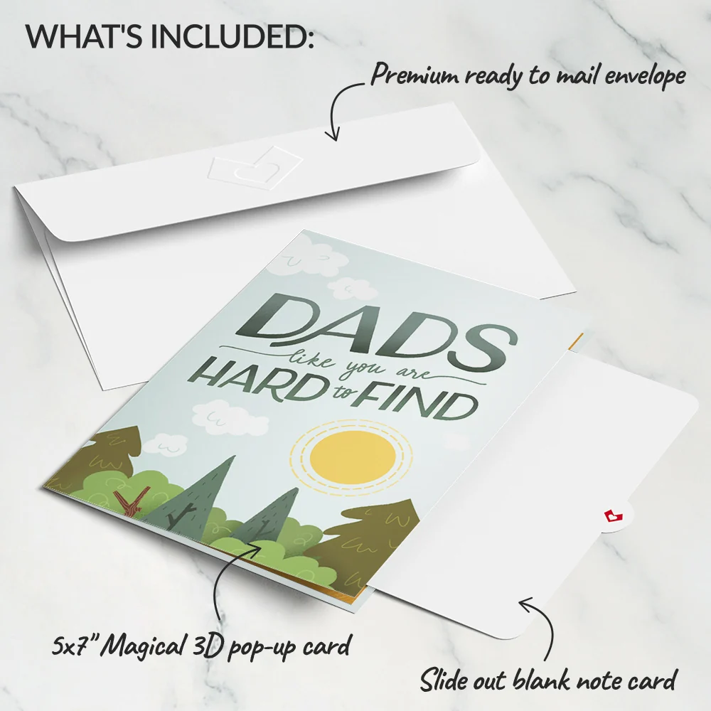 Lovepop Father's Day Bigfoot Legend Pop-Up Card - Image 6