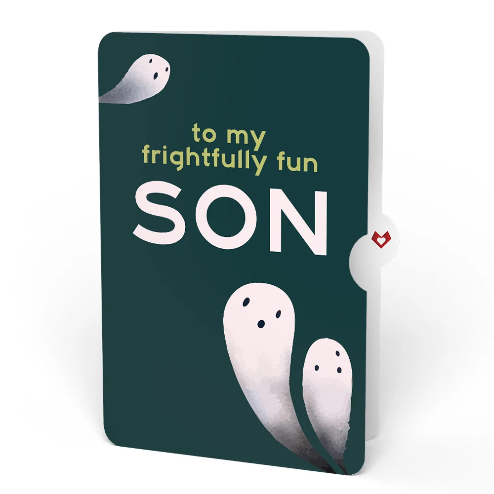 Lovepop Halloween Greetings Pop-Up Card and Sentiment Set for Son - Image 4