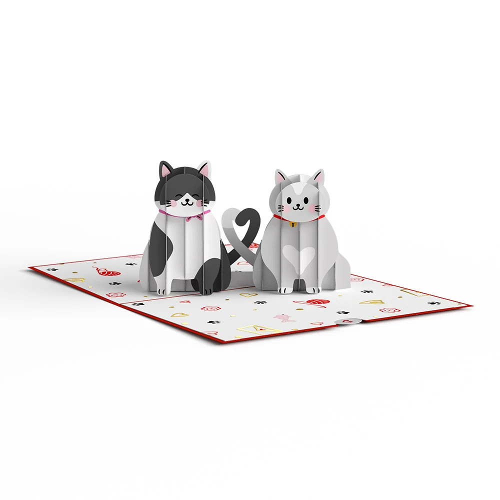 Lovepop Love Cats Pop-Up Card Mask - Image 3