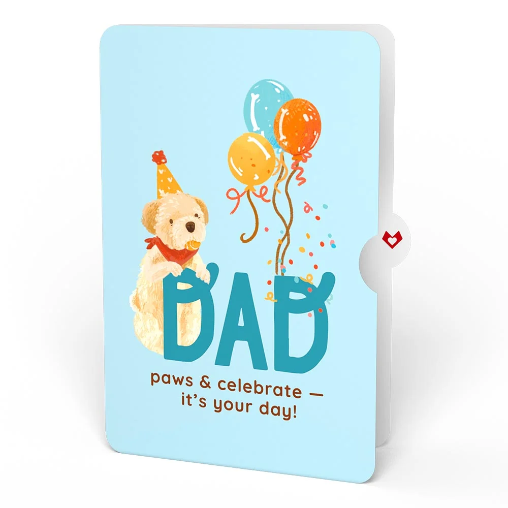 Lovepop Happy Birthday Dogs Pop-Up Card and Sentiment Set for Dad - Image 4