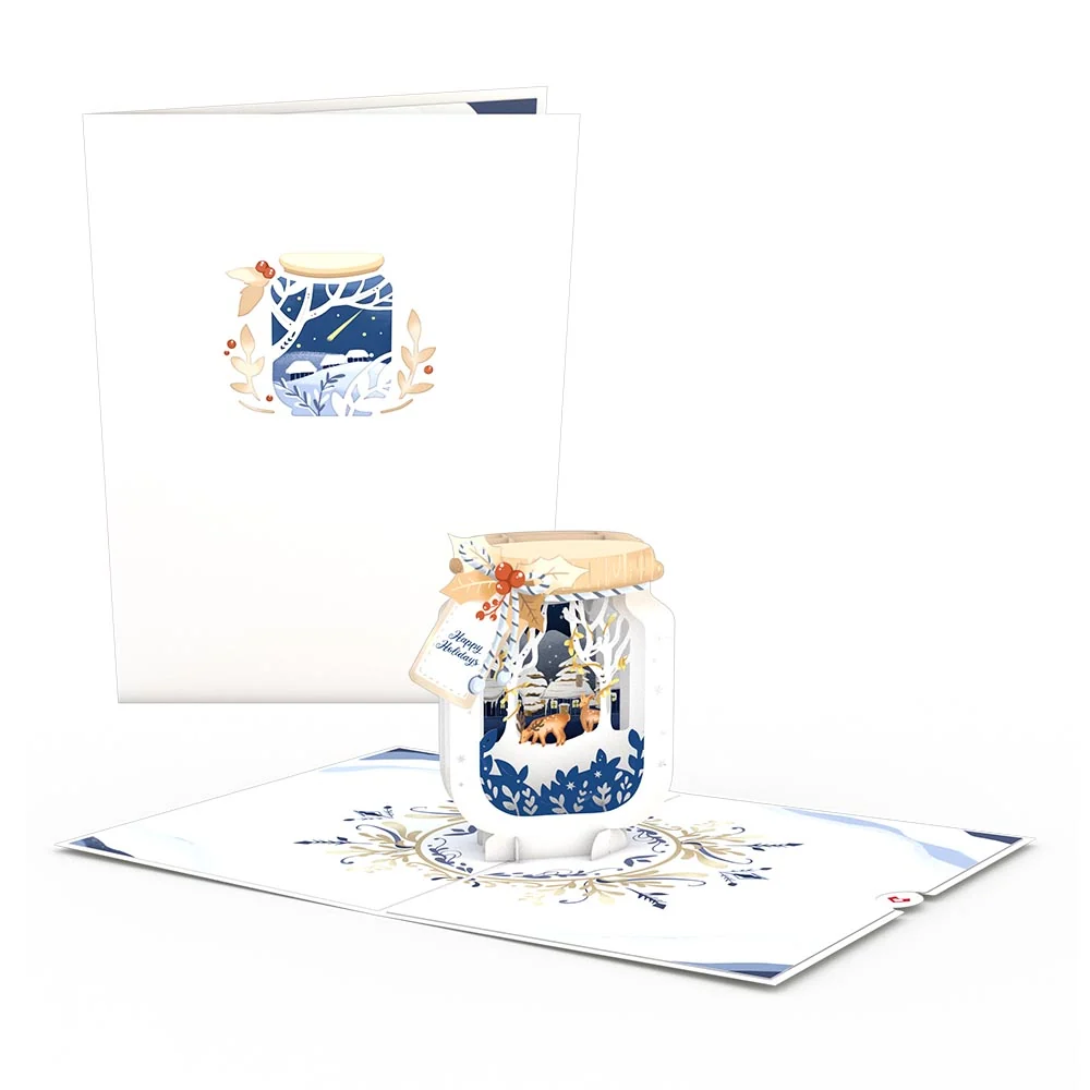 Lovepop Winter Jar Pop-Up Card