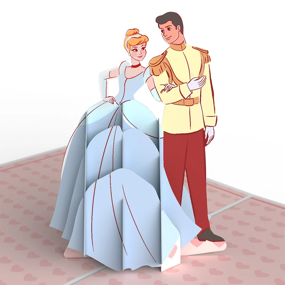 Lovepop Disney Princess Valentine's Day 4-in-1 Nesting Card - Image 4