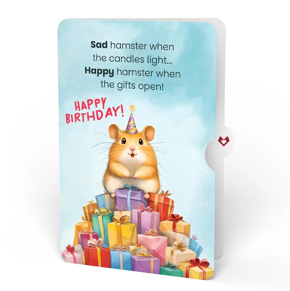 Lovepop Shine Bright Twilight Bloom Birthday Suncatcher Card and Happy Hamster Sentiment Set Glass - Image 4