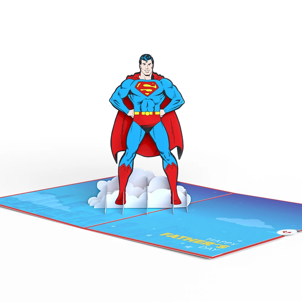 Lovepop Superman Father’s Day Pop-Up Card - Image 4