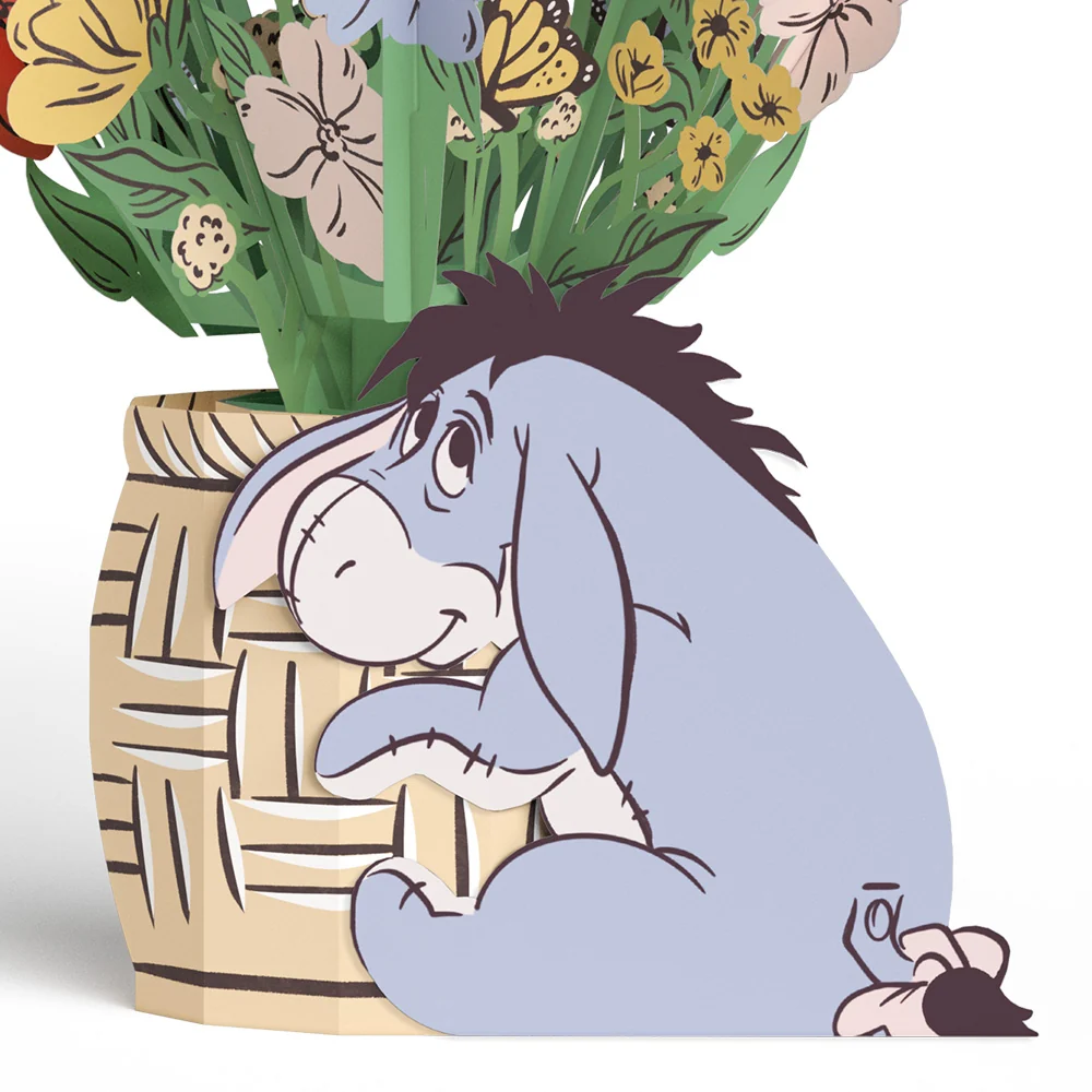 Lovepop Disney's Winnie the Pooh Eeyore Flower Buds Bouquet Basket - Image 2