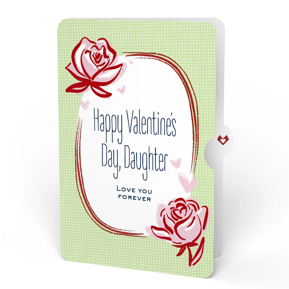 Lovepop Cheerful Tulips Valentine Bouquet and Sentiment Set for Daughter Vase - Image 4