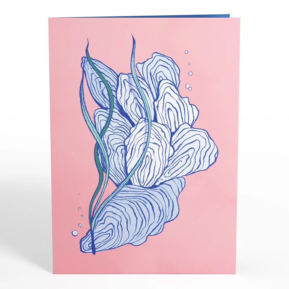 Lovepop Coastal Oysters Pop-Up Card - Image 4