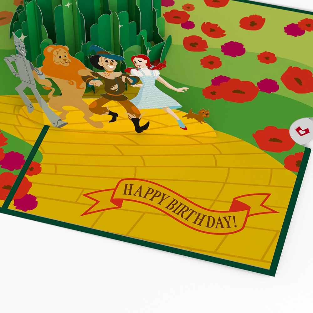 Lovepop The Wizard of Oz Lions & Tigers & Birthdays Pop-Up Card - Image 4