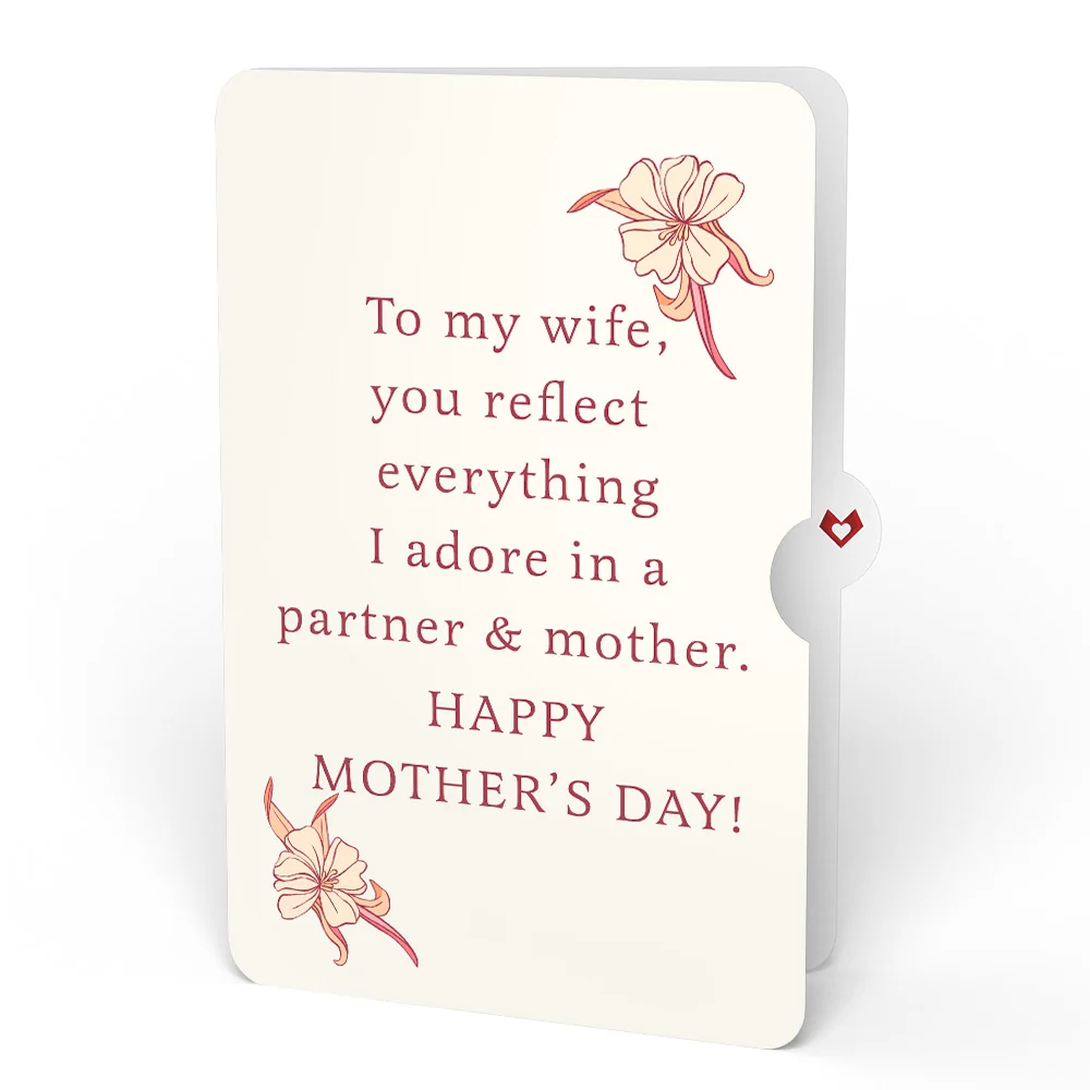 Lovepop Orchid Mother's Day Bouquet and Sentiment Set for Wife Vase - Image 4