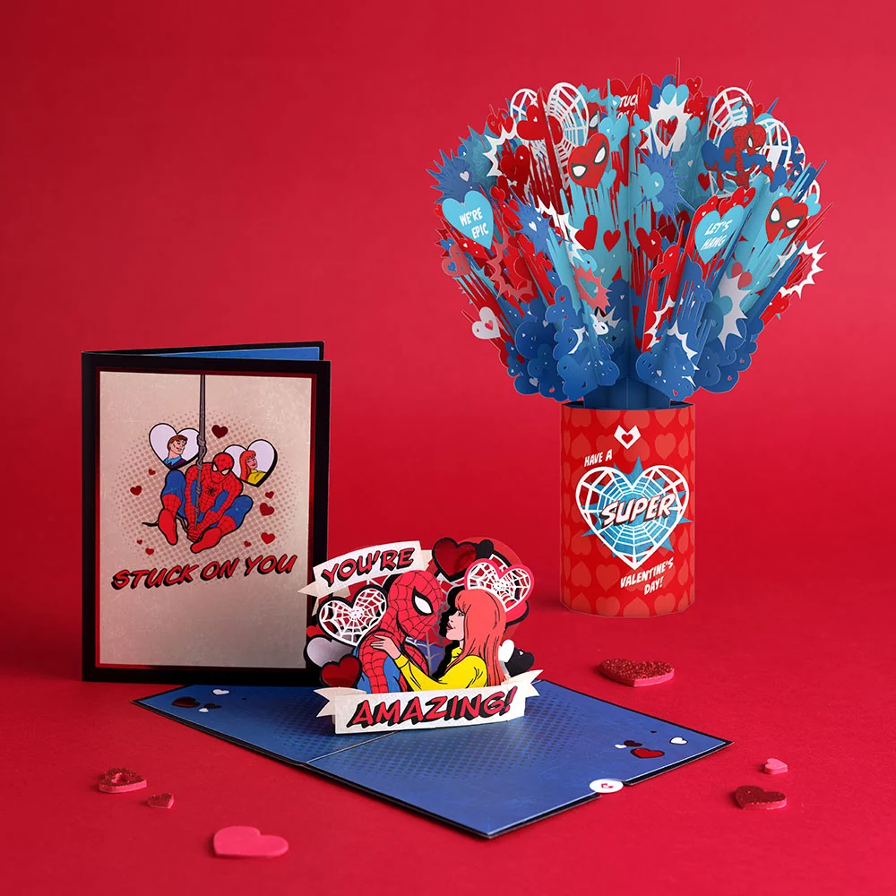 Lovepop Marvel's Spider-Man Stuck on You Valentine Bundle