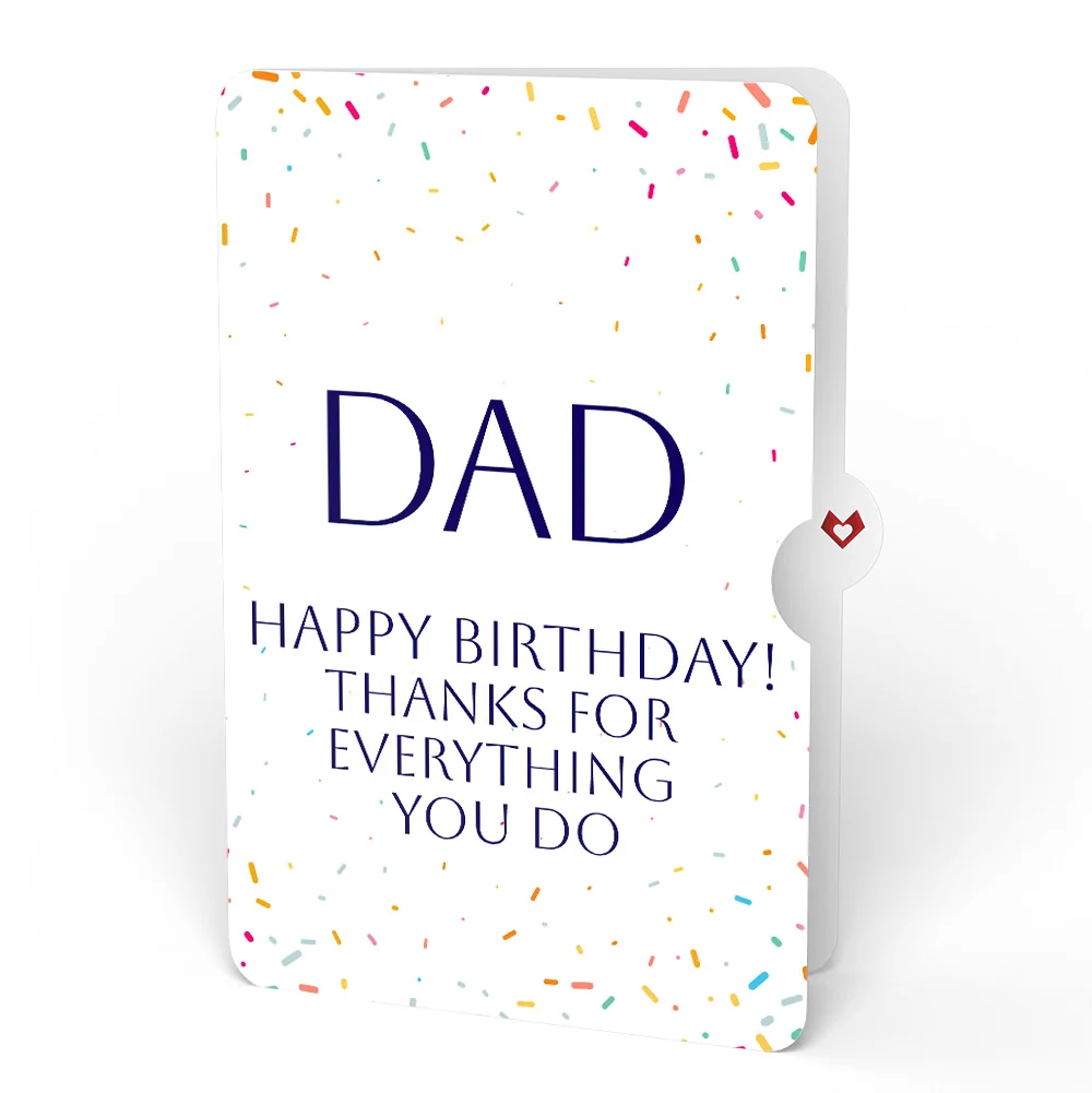 Lovepop Wishing You a Happy Birthday Music and Lights Pop-Up Card and Sentiment Set for Dad Candle - Image 4