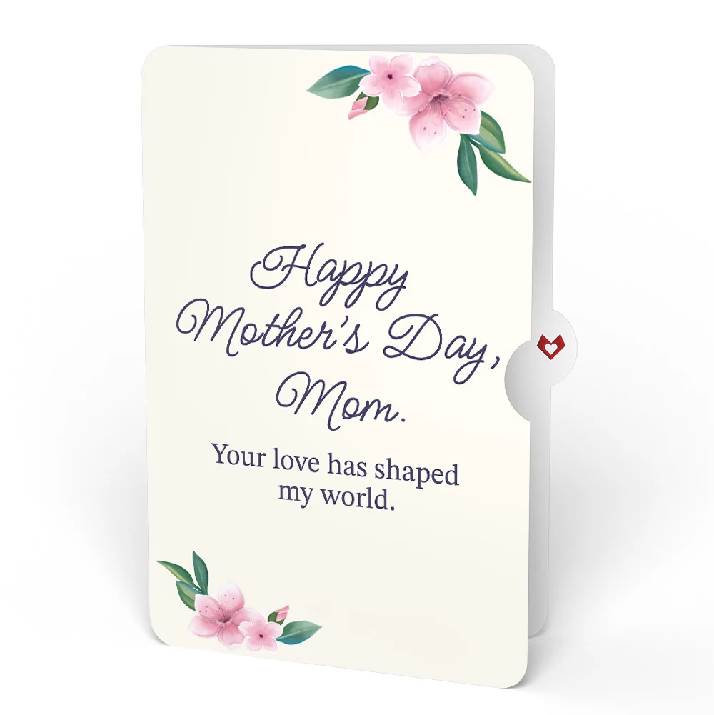 Lovepop You Brighten My World Birds Mother's Day Suncatcher Card and Sentiment Set for Mom Glass - Image 4