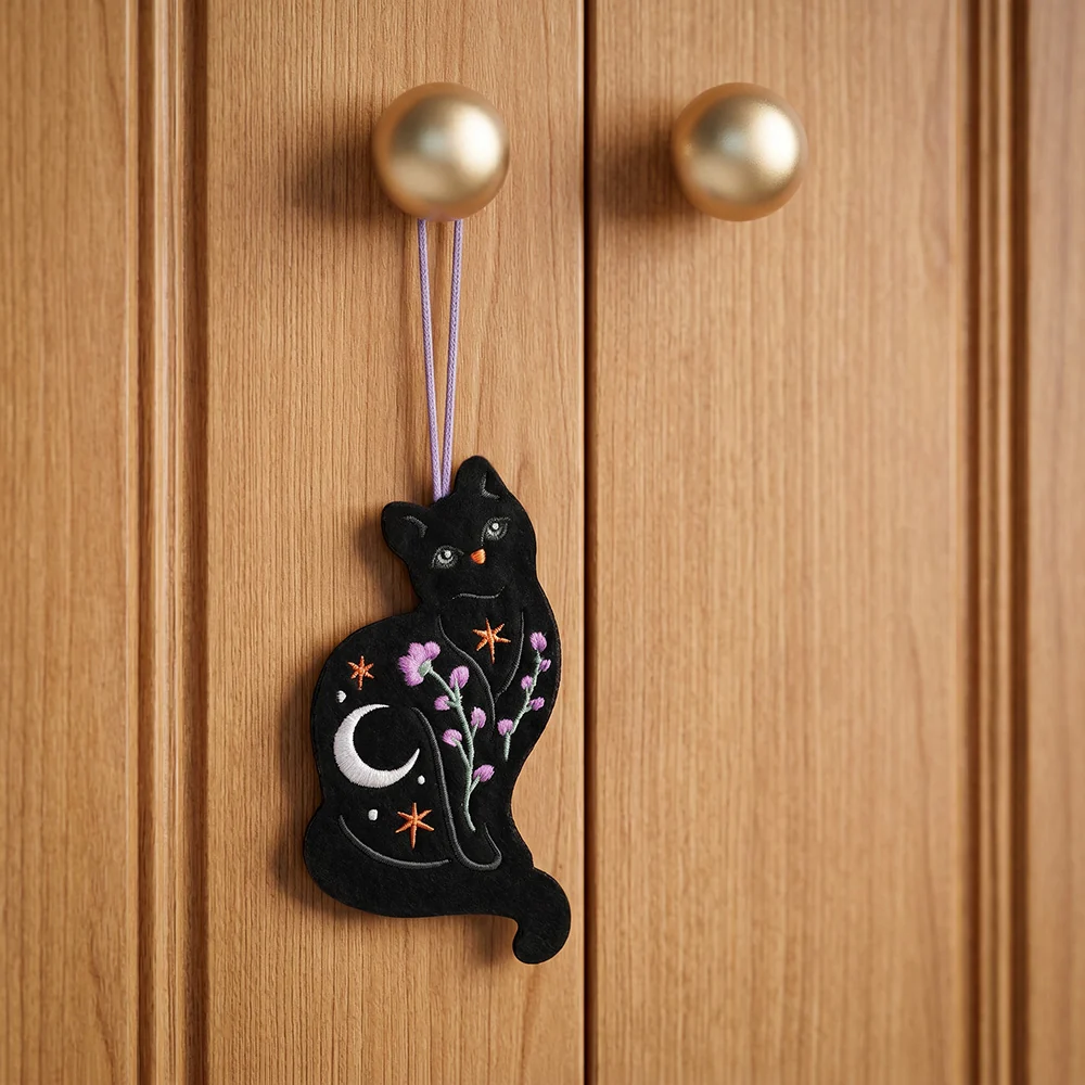 Lovepop Mystic Black Cat HeartFelt Charm Card - Image 4