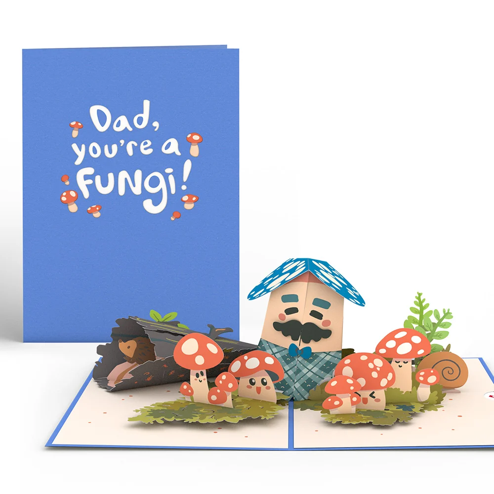 Lovepop Fungi Dad Pop-Up Card