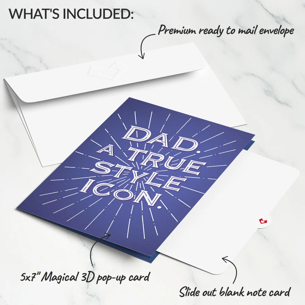 Lovepop Dad Sneakers Father’s Day Pop-Up Card - Image 6