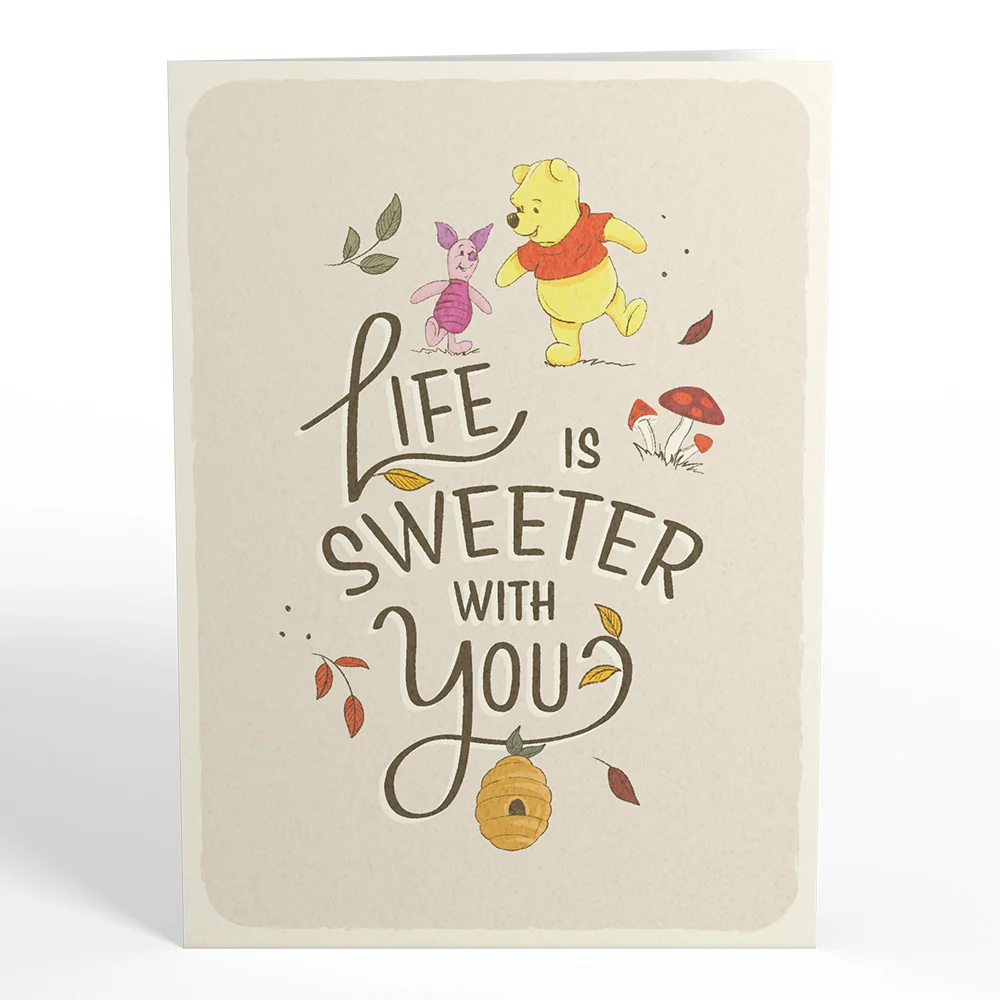 Lovepop Disney's Winnie the Pooh Life Is Sweeter With You Pop-Up Card - Image 4