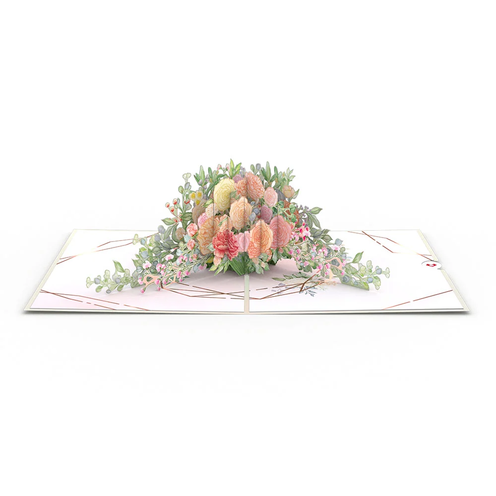 Lovepop Wedding Florals Pop-Up Card - Image 3
