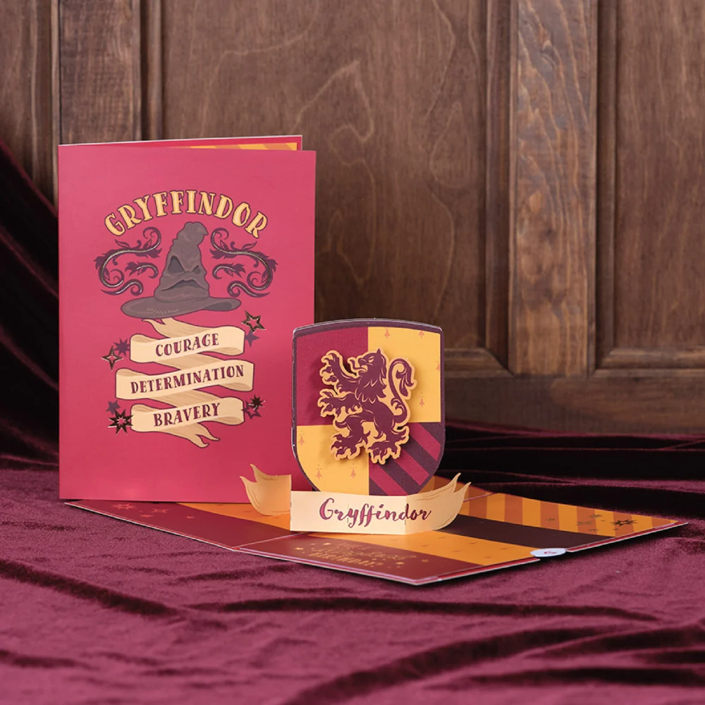 Lovepop Harry Potter Gryffindor Birthday Pop-Up Card
