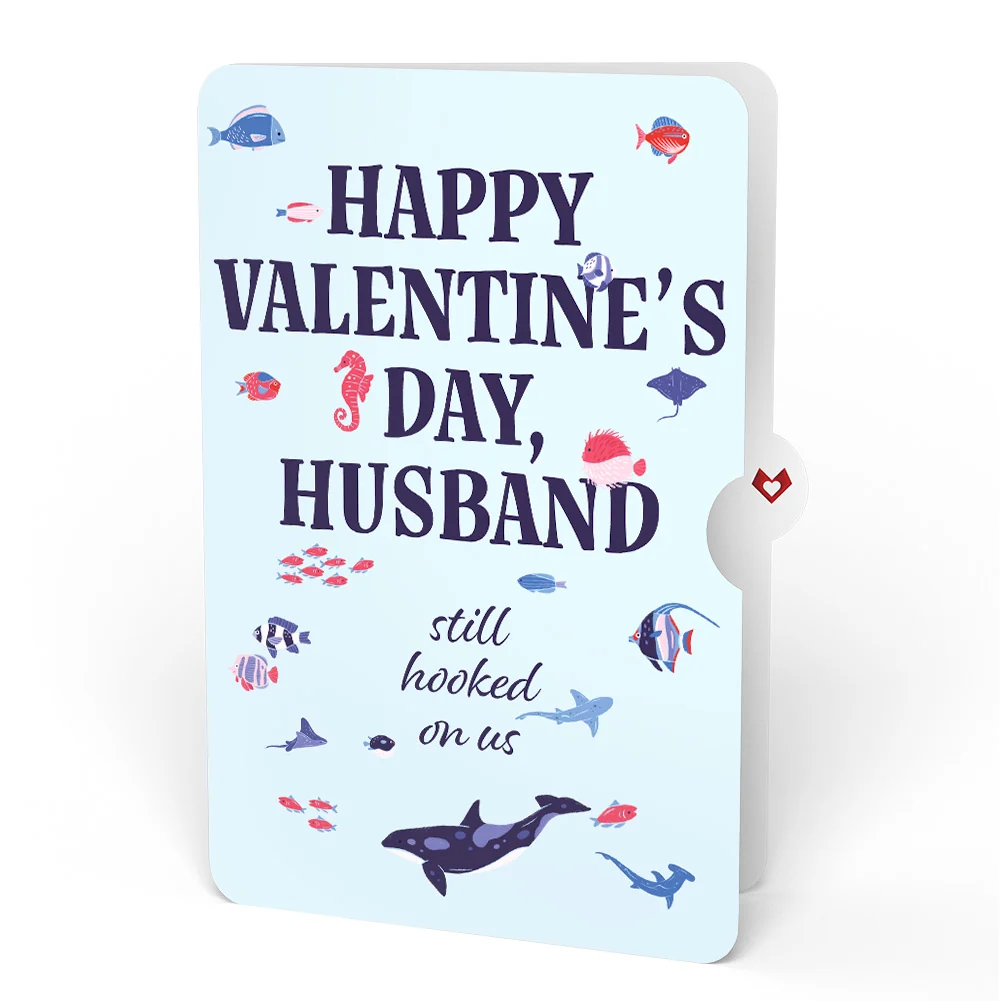 Lovepop I Chews You Shark Valentine Pop-Up Card and Sentiment Set for Husband - Image 4