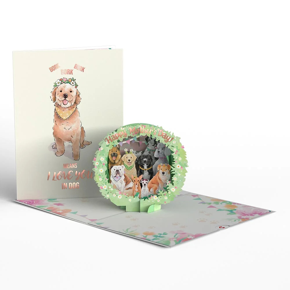Lovepop Dog Mom Mother's Day Pop-Up Card