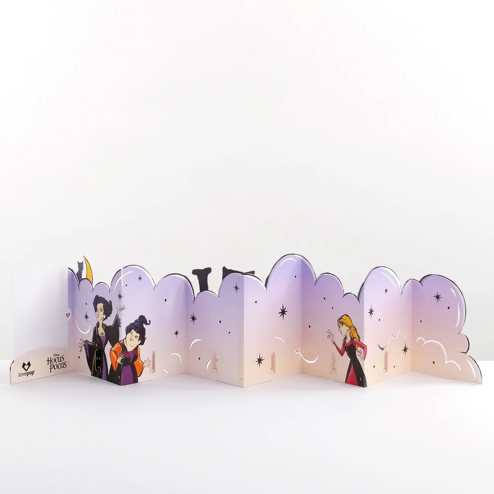 Lovepop Disney Hocus Pocus I Put a Spell on You Loooooong Card (Expands to 2 feet) Cream - Image 4