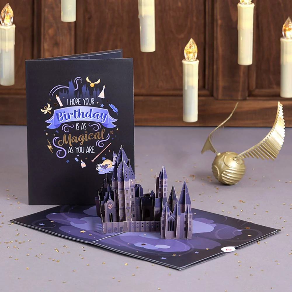 Lovepop Harry Potter Hogwarts Birthday Pop-Up Card