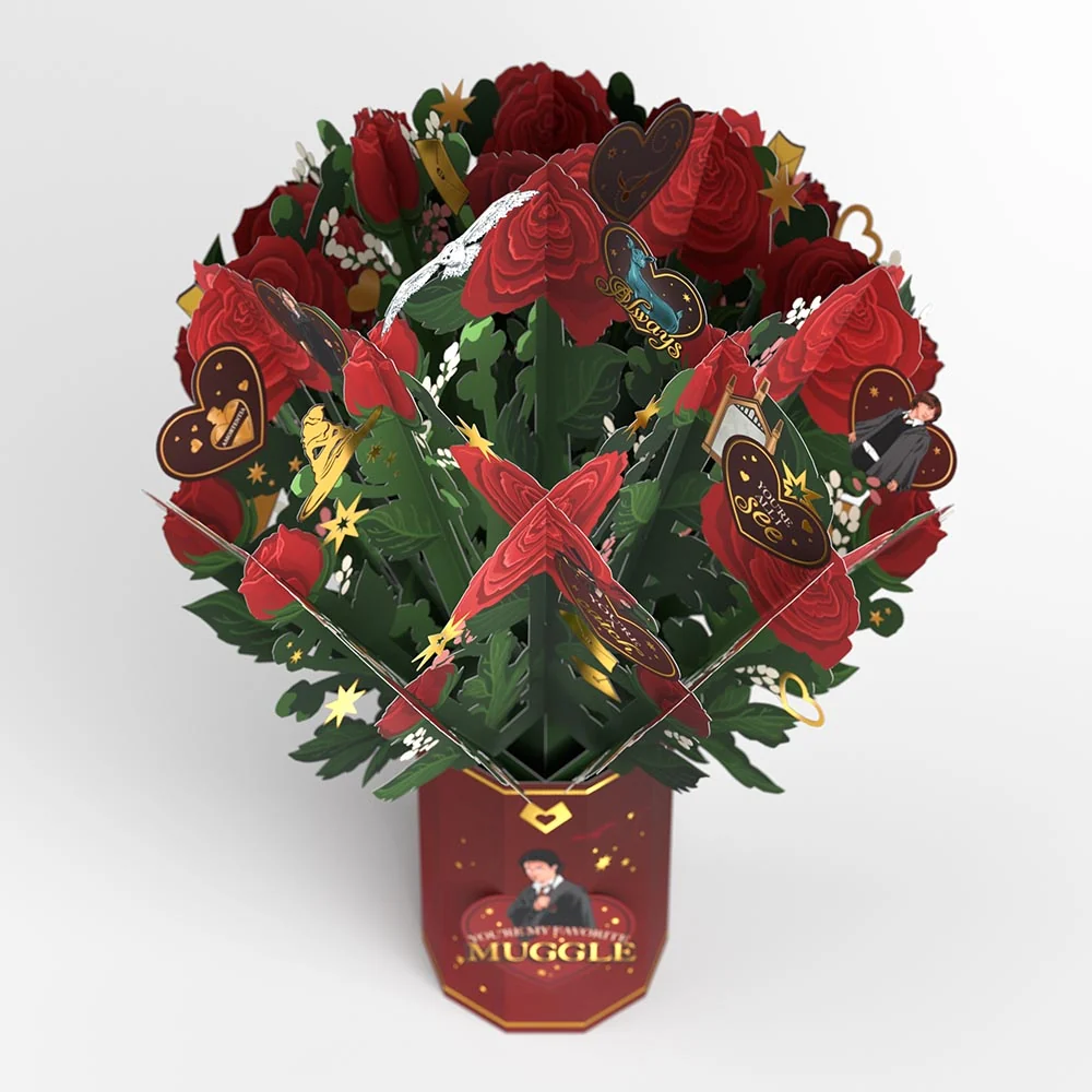 Lovepop Harry Potter Favorite Muggle Pop-up Bouquet - Image 3