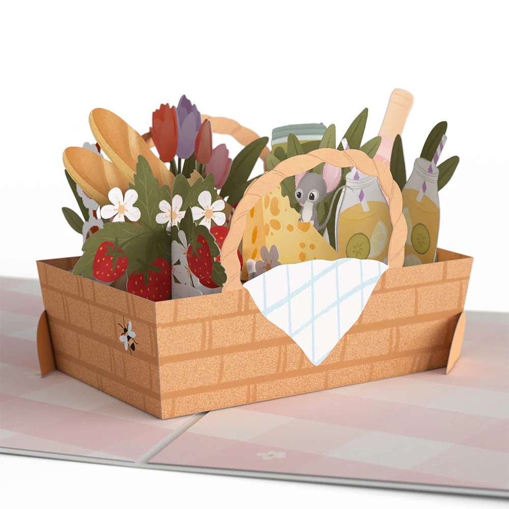 Lovepop Every Day is a Picnic with You Pop-Up Card - Image 2