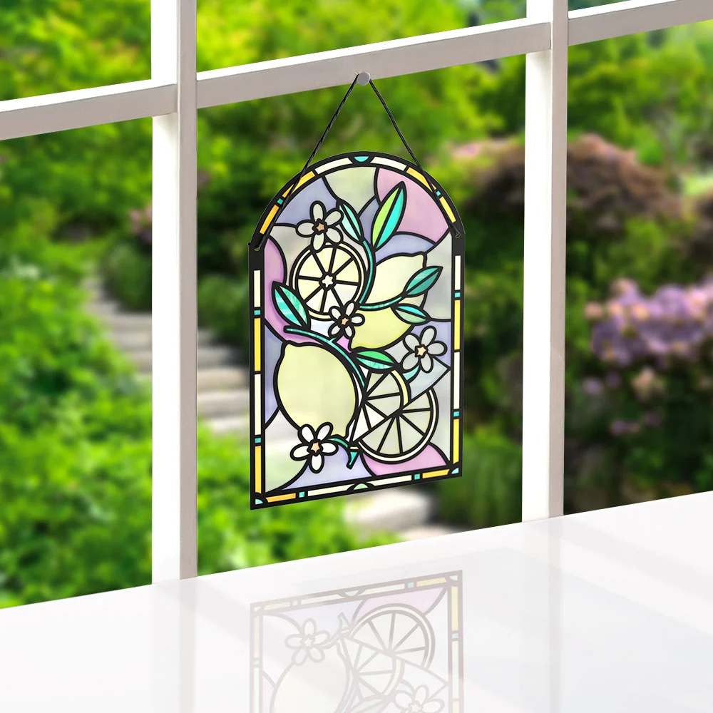 Lovepop Zest Birthday Lemons Suncatcher Card
