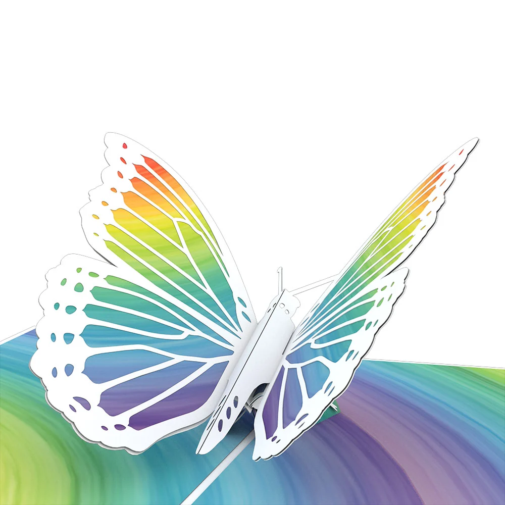 Lovepop Rainbow Butterfly Pop-Up Card - Image 2