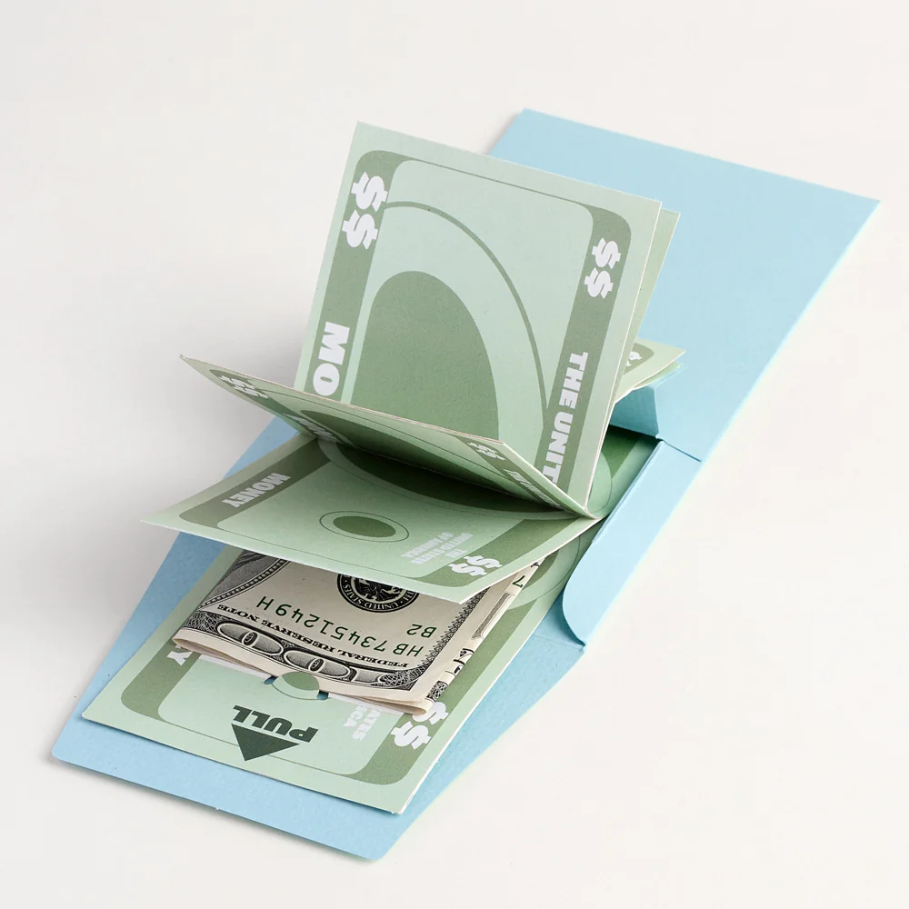 Lovepop Happy Holidays Snowman Money Holder - Image 3