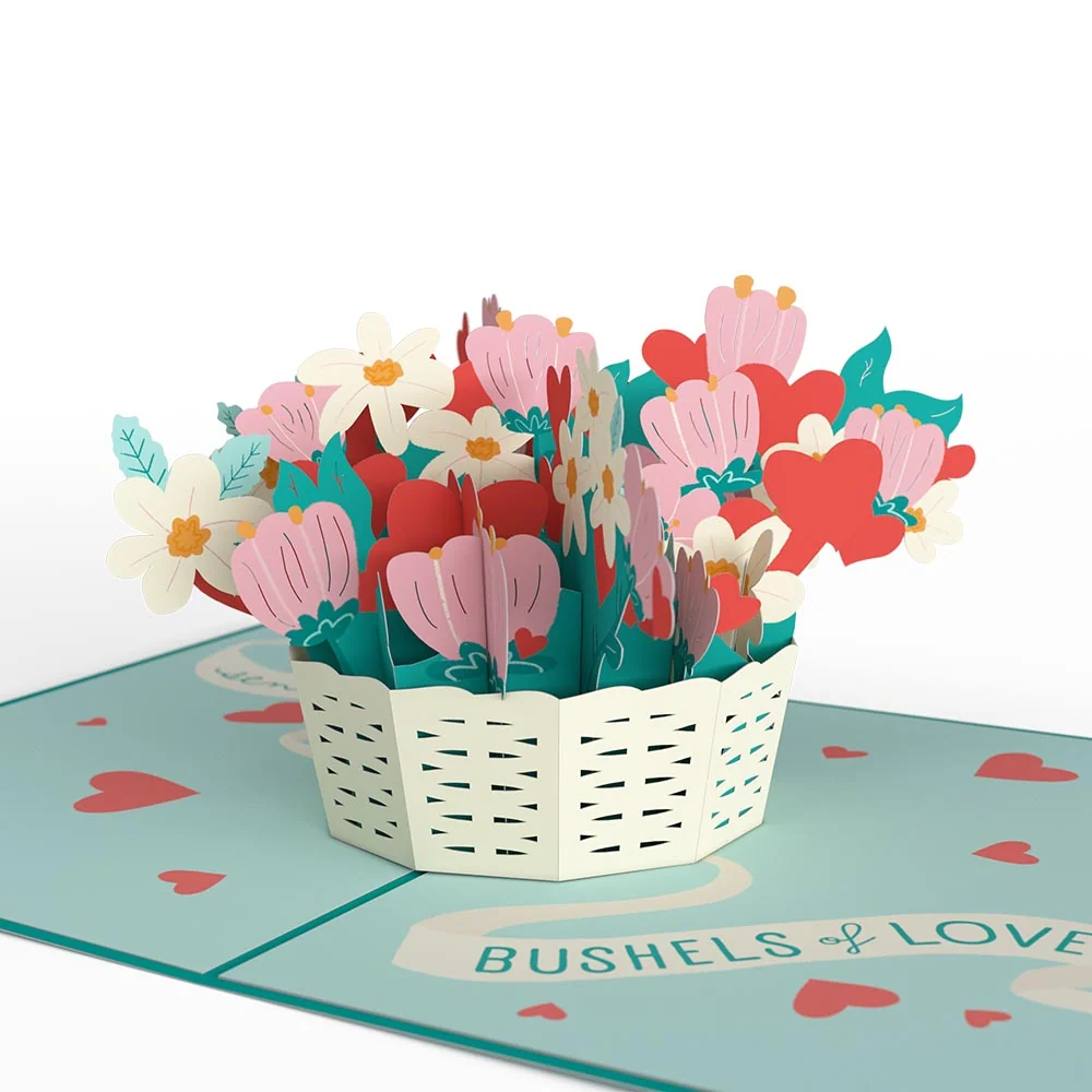 Lovepop You Put the Grand in Grandma Pop-Up Card Basket - Image 2