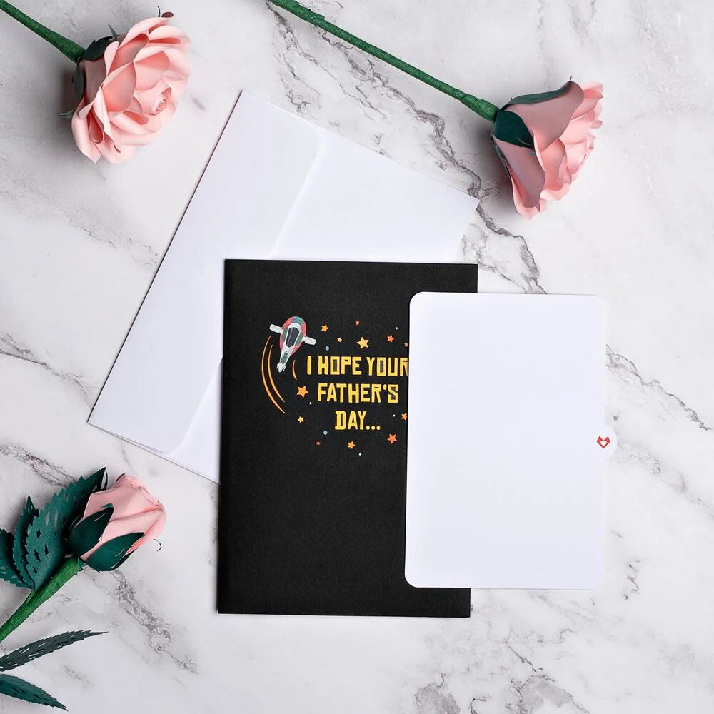 Lovepop Star Wars Boba Fett Father’s Day Pop-Up Card - Image 10