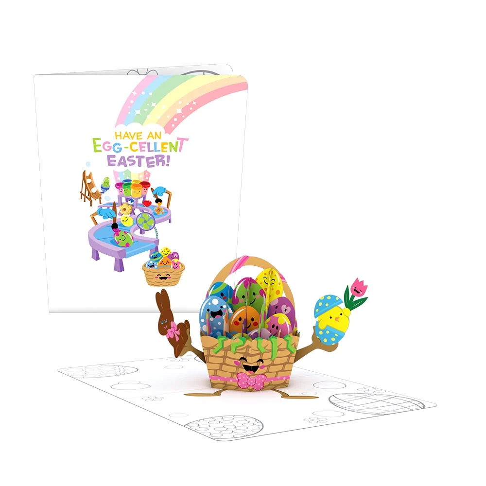 Lovepop Playpop Card: Easter Eggs