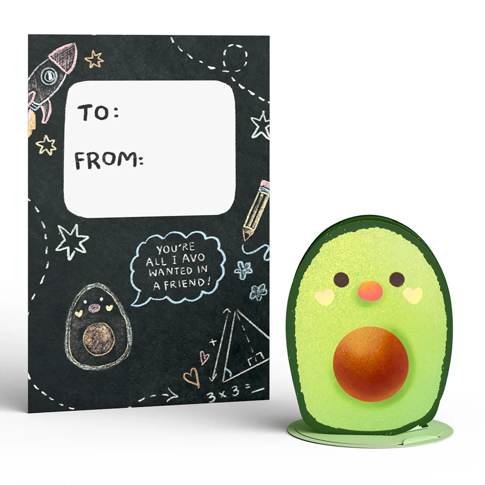 Lovepop Foodie Friends Valentine's Day Cards for Kids: Classroom 8-Pack - Image 8