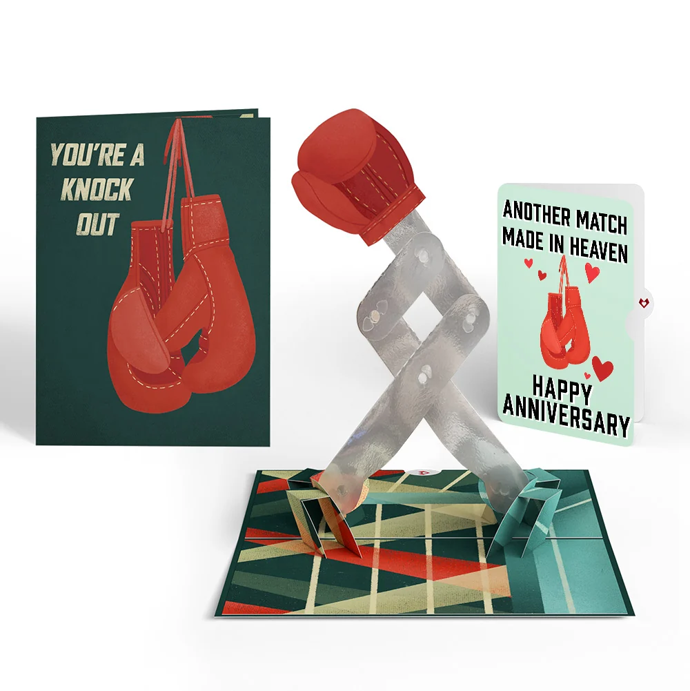 Lovepop You're a Knock Out Anniversary Pop-Up Card and Sentiment Set